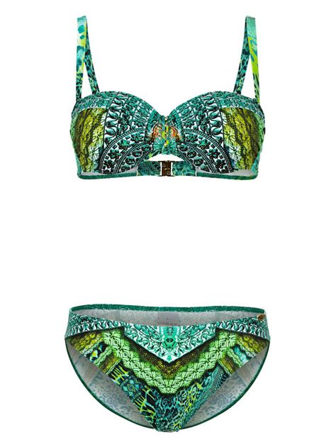 Bikini Met Afneembare Bandjes Sunflair Groen Aanbieding Bij Klingel