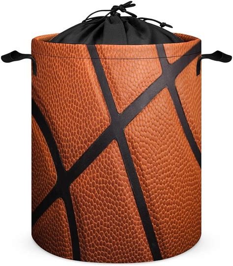 Lynarei Basketball Laundry Basket Collapsible Basketball