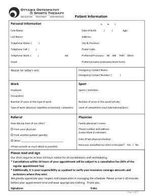 Fillable Online PHI Vs PII The Difference Between PII And PHI Fax