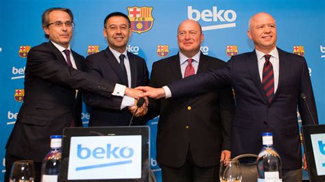 Fc Barcelona And Beko Sign Global Sponsorship Agreement Fc Barcelona