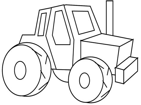 Free Tractor Stencil Printables - ClipArt Best