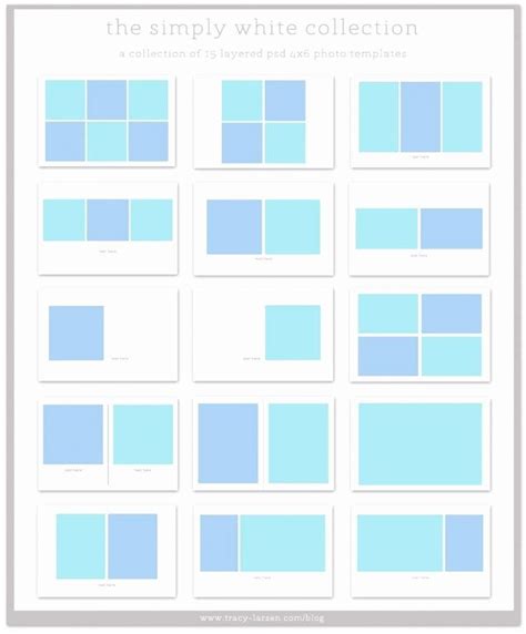 4x6 Photo Template Word