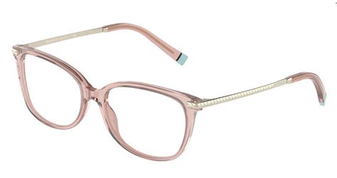 Tiffany And Co Tf2221 8345 Eyeglasses Women S Pink Gradient Milky Pink Full Rim 52 16 140