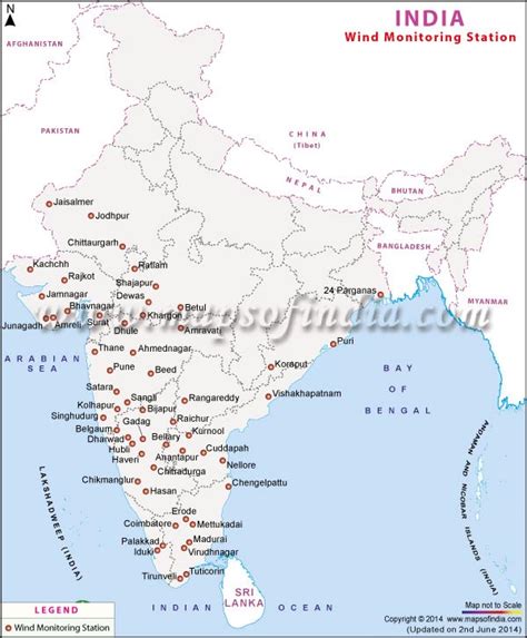 Wind Monitoring Stations in India