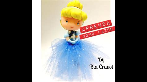 Cinderela De Biscuit DIY Aula De Biscuit Bia Cravol YouTube