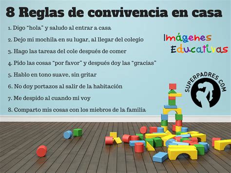 Las 8 Reglas De Convivencia En Casa Imagenes Educativas