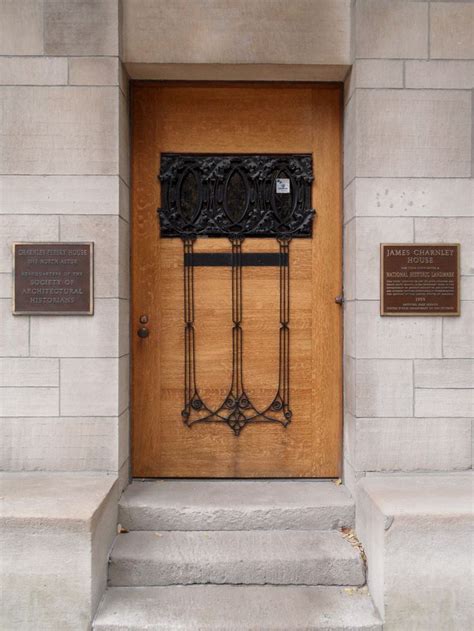 Frontdoor Of The James Charnley House Chicago