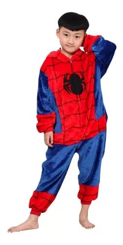 Pijama Kigurumi Cosplay Spiderman Niño Envío gratis