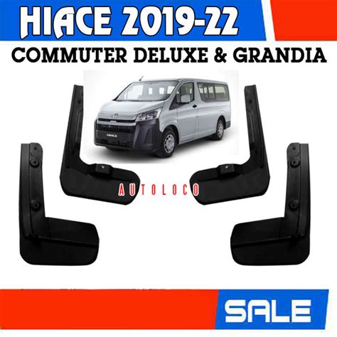 MudGuard For Hiace 2019 To 2022 Commuter Deluxe And Grandia Lazada PH