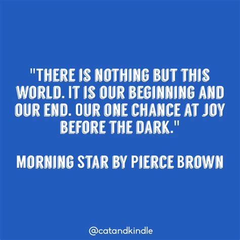 Morning Star Pierce Brown | Red rising, Good books, Book quotes