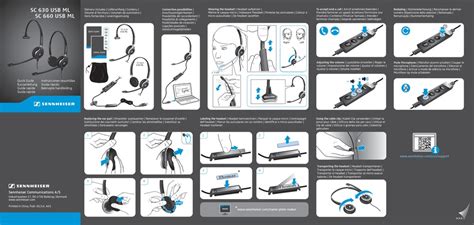 Sennheiser Sc 630 Usb Ml Quick Manual Pdf Download Manualslib