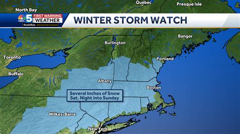 Winter Storm Watches Issued Ahead Of Weekend Winter Storm In Vermont