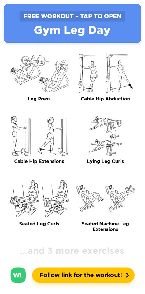 Leg workout plan – Artofit