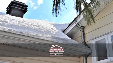 How To De Ice Your Roof In Colorado Endurance Roofing