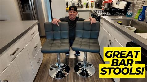 Yaheetech Bar Stools Review Youtube