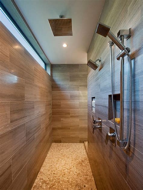 Walk In Shower With Two Shower Head 768x1024 Walk In Showers Ideas