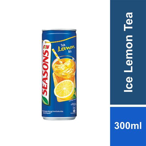 F N SEASONS Ice Lemon Tea Can 300ml Shopee Malaysia