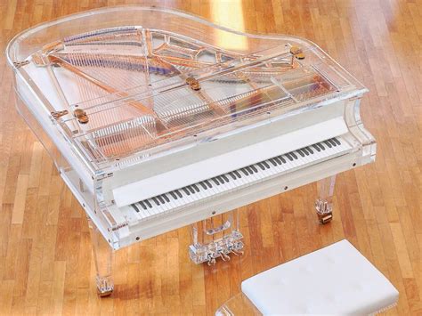 Idyllic Excellence Transparent Piano Bluthner Lucid Pianos Bl Thner