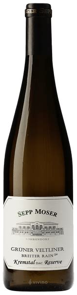 Sepp Moser Gr Ner Veltliner Breiter Rain Reserve Vivino