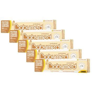 Pomada Babymed Oleo De Amendoas Cimed 40g 5 Unidades Creme