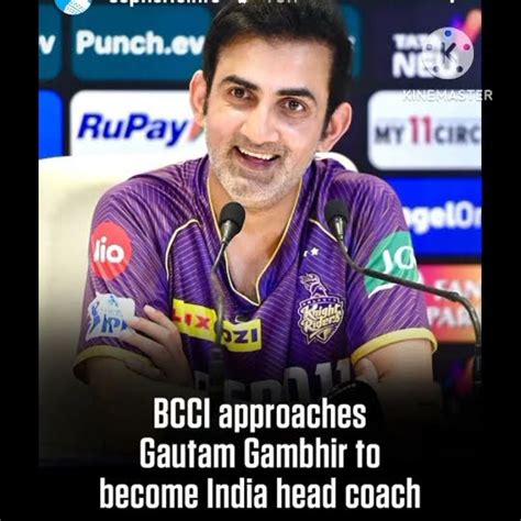 Bcci Approaches Gautam Gambhir As Head Coach Youtube