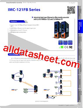 Imc Fb Mm Sc Datasheet Pdf Oring Industrial Networking Corp