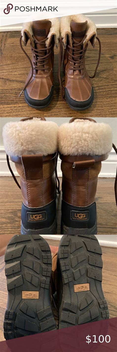 Ugg Boys Butte Ii Waterproof Winter Boot Girls Ugg Boots Girls Black Boots Waterproof