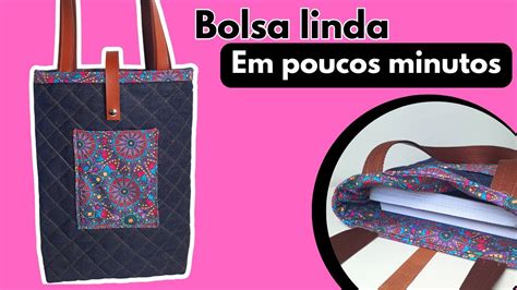 Como Fazer Bolsa De Tecido Para Iniciantes Passo A Passo Detalhado