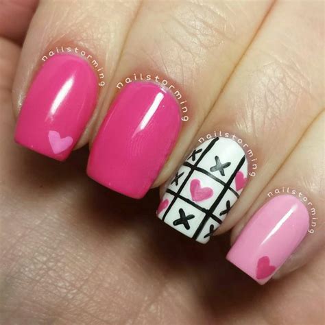 30 Fascinating Heart Nail Designs Trending In 2024