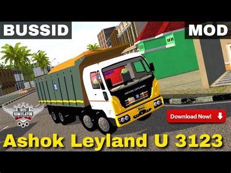 Ashok Leyland U Truck Mod Bussid Ashok Leyland Dumper Mod Bus