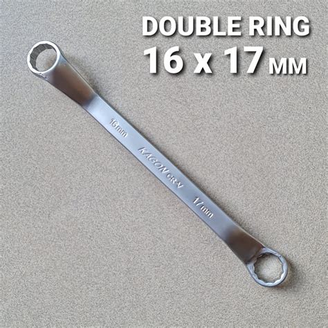 Jual Kunci Double Ring KAGON Satin CRV 16 X 17 MM 2448A Shopee Indonesia