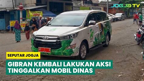 Gegara Parkir Liar Gibran Tinggalkan Mobil Dinas Di Proyek Viaduk