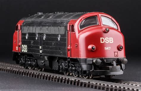 Märklin spor H0 3067 DSB Litra MY 1100 diesellokomotiv Auktionshuset