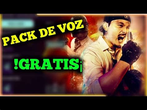 Paquete De Voz Gratis Nuevo Evento Pubgm Youtube