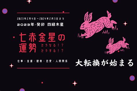 占い 2023年 七赤金星の運勢 九星気学 仕事 金運 健康 恋愛 改運堂・生きがいの見つけ方