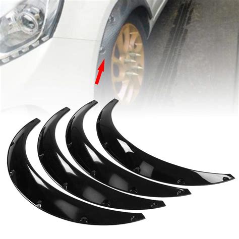 Buy Car Fender Flares Pcs Mm In Ar Wheel Eyebrow Arch Trim Lips