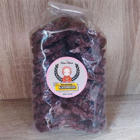 Jual Ranginang Rengginang Mentah Rasa Ketan Hitam 500gr Enak Renyah