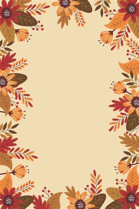 10 Best Free Printable Thanksgiving Borders PDF for Free at Printablee