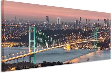 Amazon De Paul Sinus Art 150x50cm Leinwandbild Auf Keilrahmen Istanbul