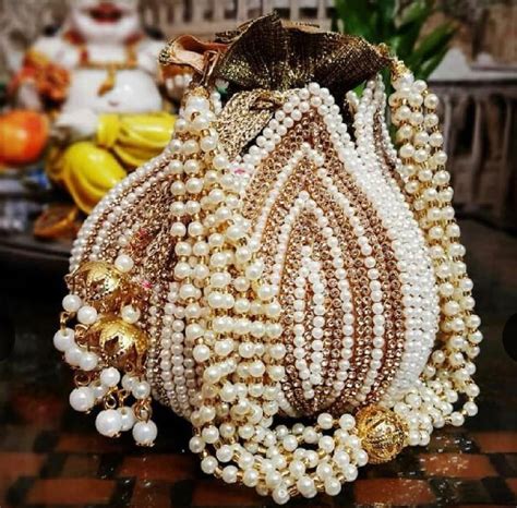 Indian Potli Bag Hand Embroidery Handmade Bridal Potli Etsy