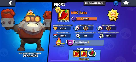 Konto Brawl Stars K Skiny Gemy Wysokie Rangi Gda Sk Kup Teraz