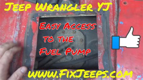 Jeep Yj Fuel Pump Issues