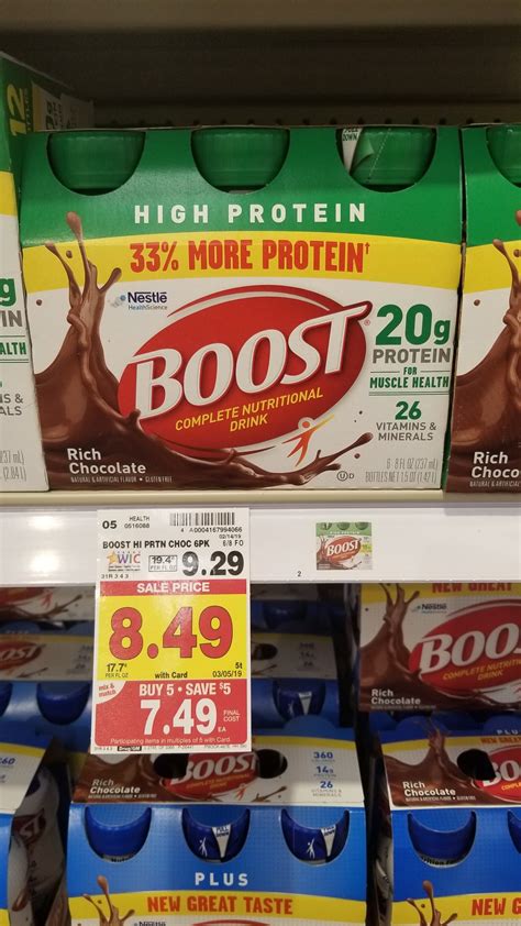 Boost Shakes just $4.99 - Kroger Couponing