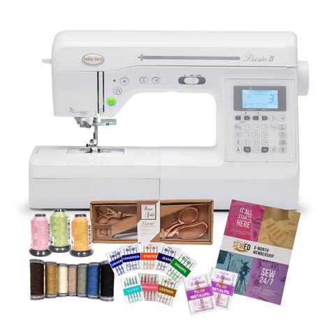 Baby Lock Presto 2 Sewing Machine Features 100 Built In Stitches