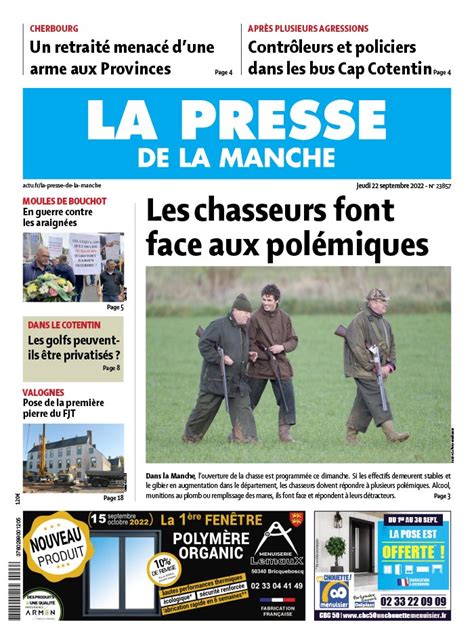 La Presse De La Manche N Du Septembre T L Charger Sur Ipad