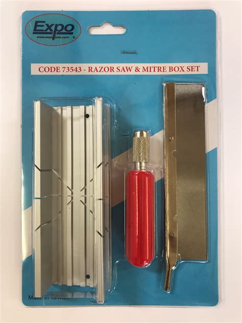 Razor Saw And Mitre Box Set Hobbies