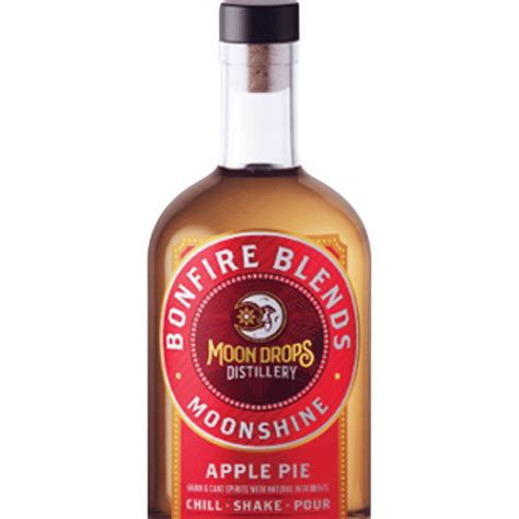 Moon Drops Bonfire Blends Apple Pie Moonshine | Total Wine & More
