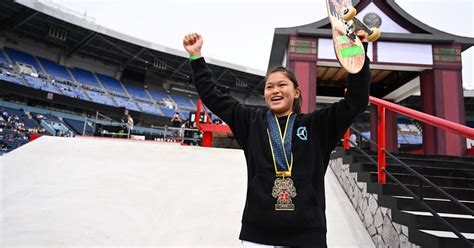 【コメント】13歳の小野寺吟雲、スケボー男子ストリートで史上最年少記録の初優勝！｜x Games Chiba 2023