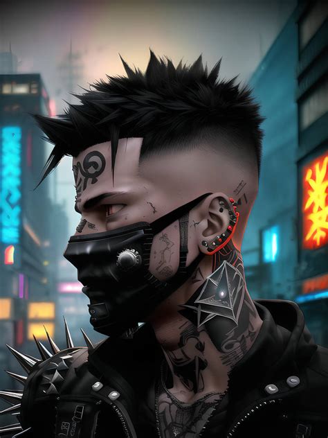 Cyberpunkboy 3 By Punkerlazar On Deviantart