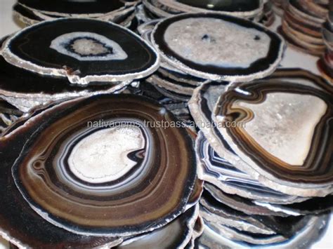 Agate Slice Drink Coaster Buy Agate Coaster Natural Slice Drink